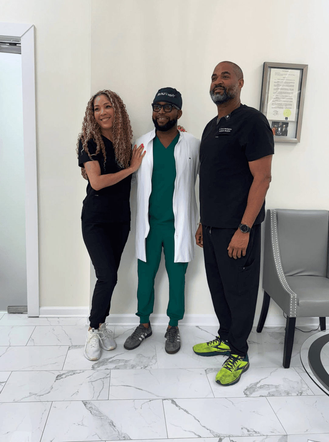 The Atlantic Cosmetic Surgery & MedSpa team in the clinic
